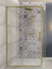 AQUAFORM Drzwi przesuwne INDIGO brushed gold 90x200 AQ.103-601117